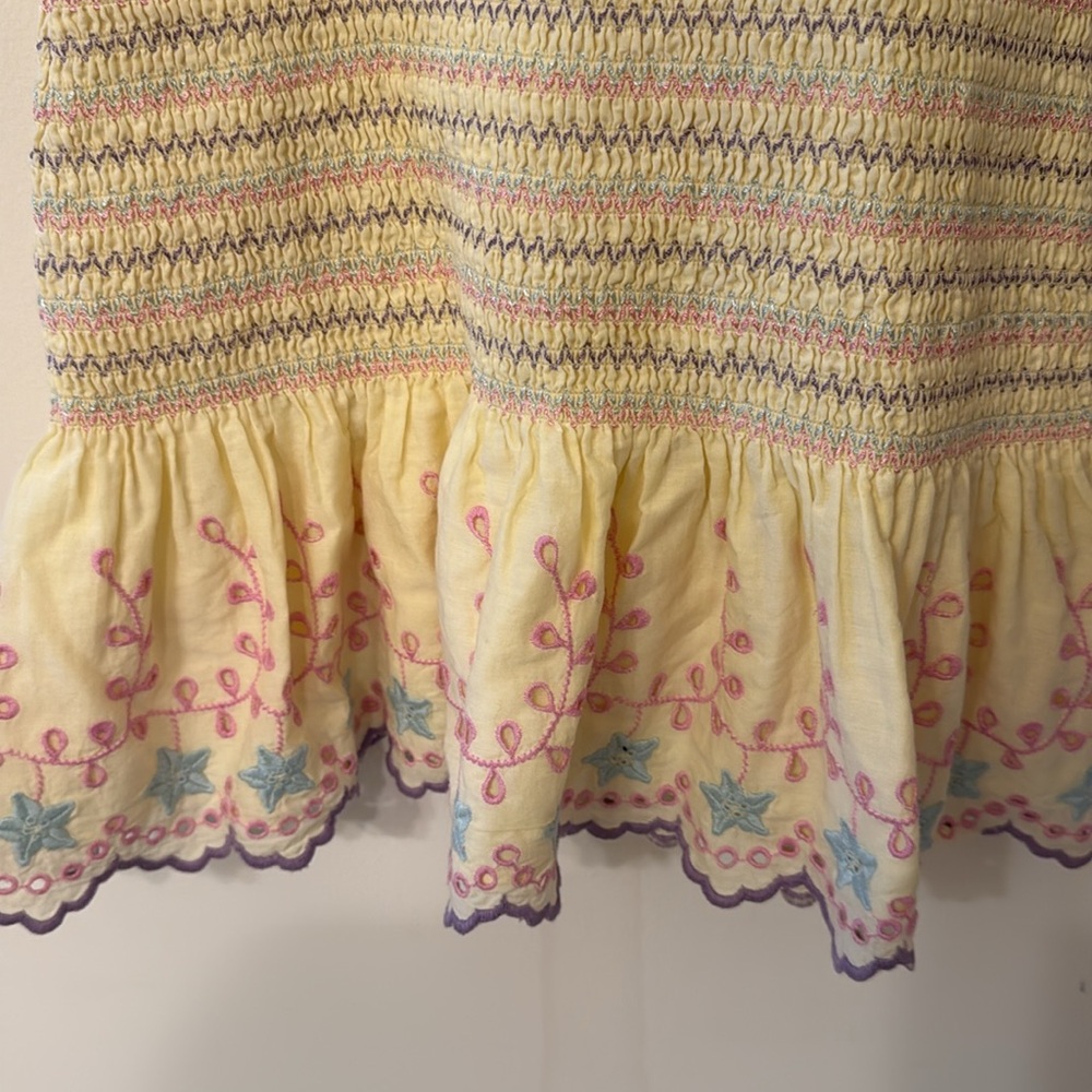 LoveShackFancy Jax Smocked Dress - Picture 3 of 5